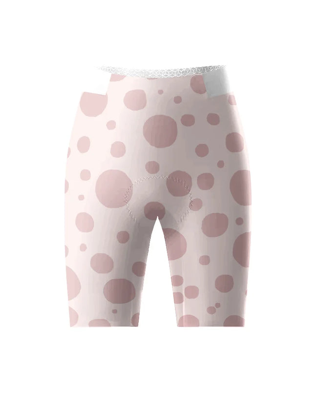 ROCKBROS Women's Polka Petal Artistic Performance Bib Shorts