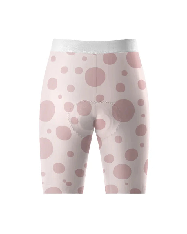 ROCKBROS Women's Polka Petal Artistic Performance Bib Shorts