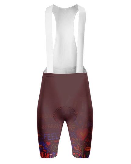 ROCKBROS Women's Love & Power Graffiti-Print Performance Bibs