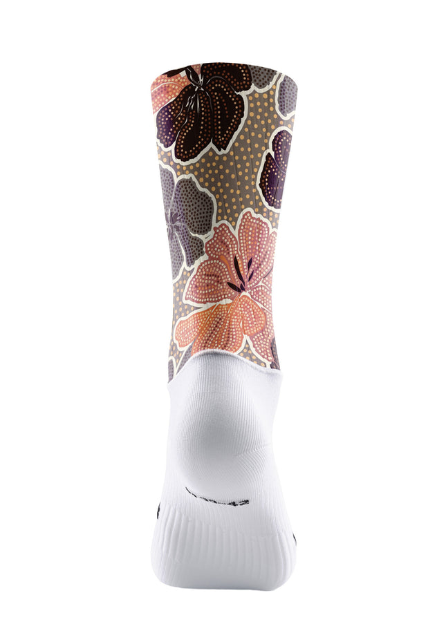 ROCKBROS Women Vintage Floral Print Short Sleeve Cycling Set