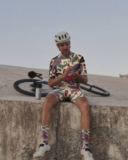 ROCKBROS Men's Paisley Series Breathable Cycling Bibs