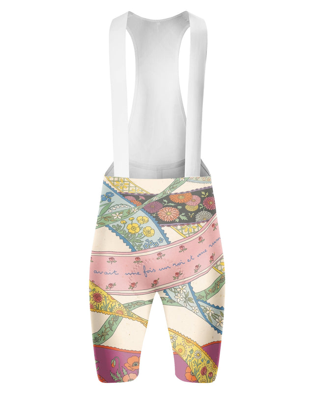 ROCKBROS Women's Vintage Ribbon Story Cycling Bibs
