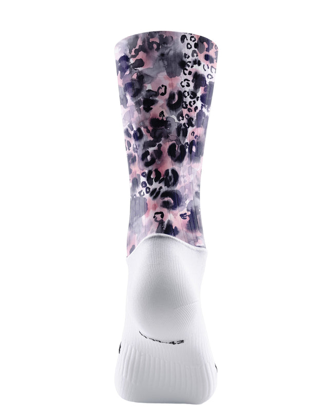 ROCKBROS Women Watercolor Pink Leopard Cycling Set