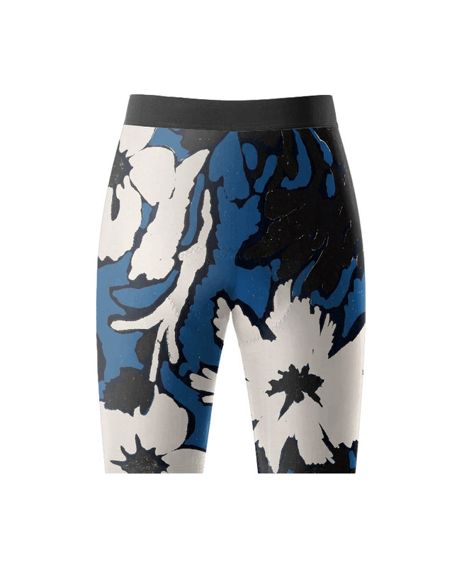 ROCKBROS Men's Floral Print Cycling Shorts