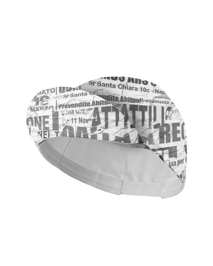 ROCKBROS Dadaist Collage Newspaper Print Adapt Cap