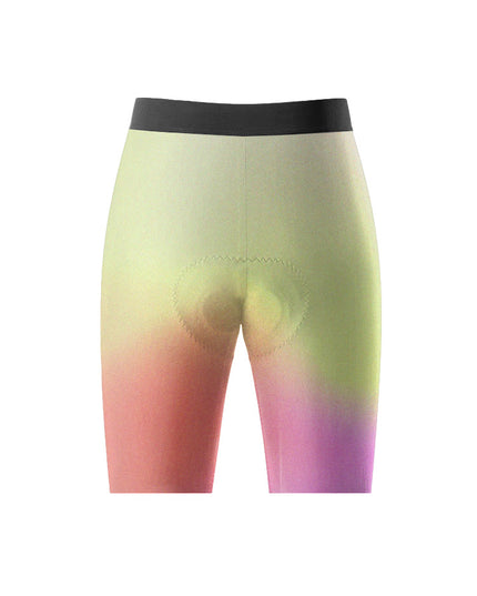 ROCKBROS Women's Gradient Wildflower Print Short Sleeve Cycling Set