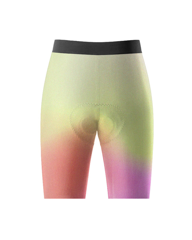 ROCKBROS Women's Gradient Wildflower Print Short Sleeve Cycling Set
