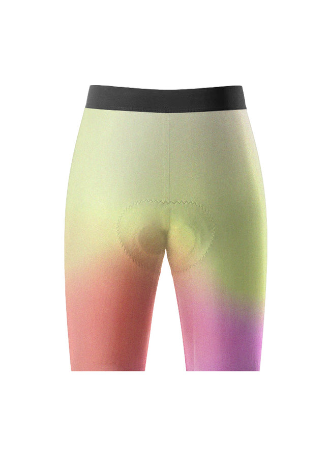 ROCKBROS Women's Gradient Wildflower Print Short Sleeve Cycling Set