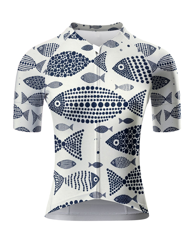 ROCKBROS Women's Cycling Jersey Short Sleeve Breathable Artistic Cycling Set
