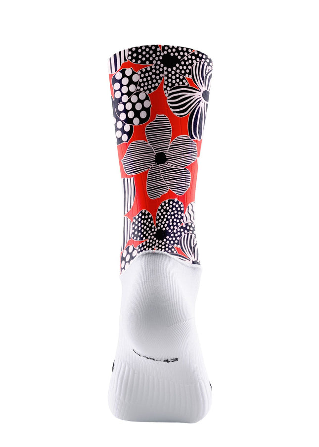 ROCKBROS Women's Pop Art Floral Striped Short Sleeve Cycling Set