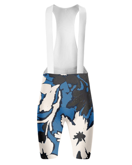 ROCKBROS Men's Abstract Floral Graffiti Professional Cycling Bibs