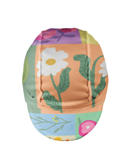 ROCKBROS Pop-Art Daisy Vibrant Orange Adapt Cap