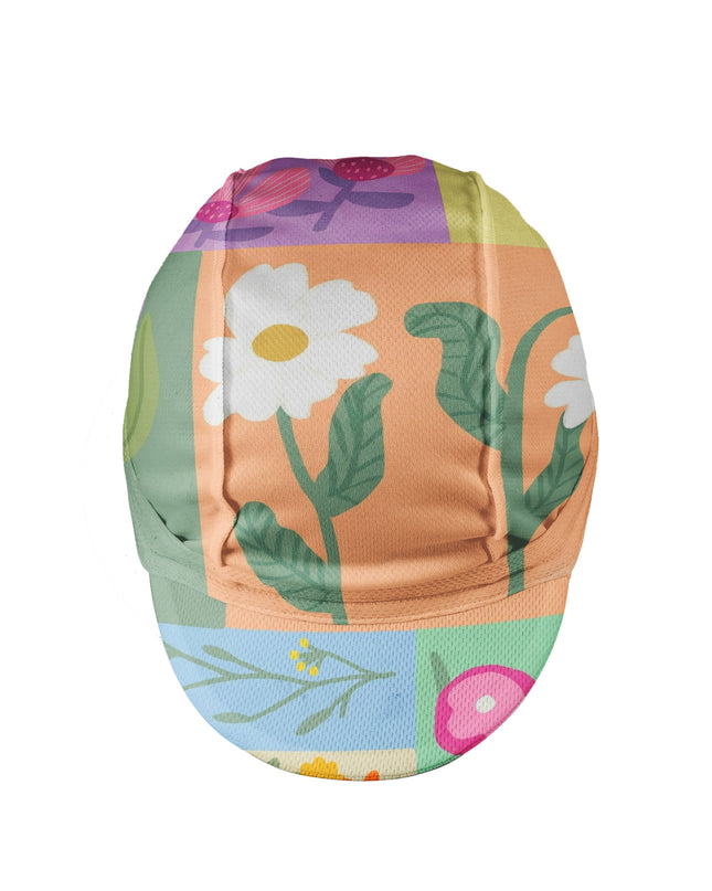 ROCKBROS Pop-Art Daisy Vibrant Orange Adapt Cap