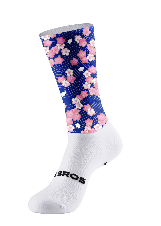 ROCKBROS Women's Japanese Sakura Floral Breathable Cycling Set