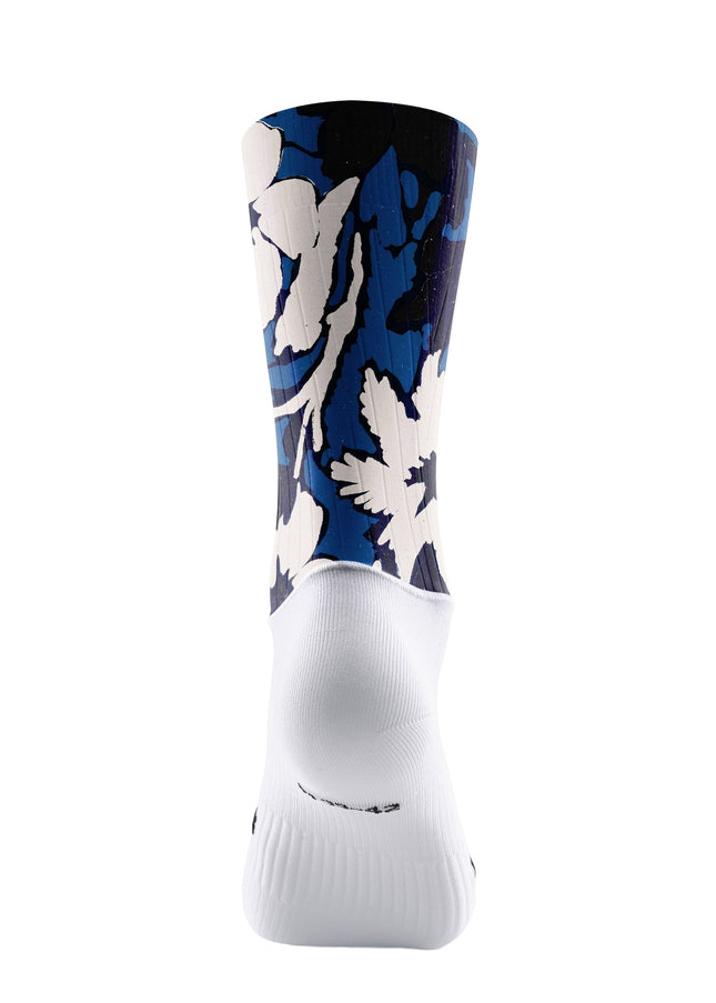 ROCKBROS Blue Floral Socks