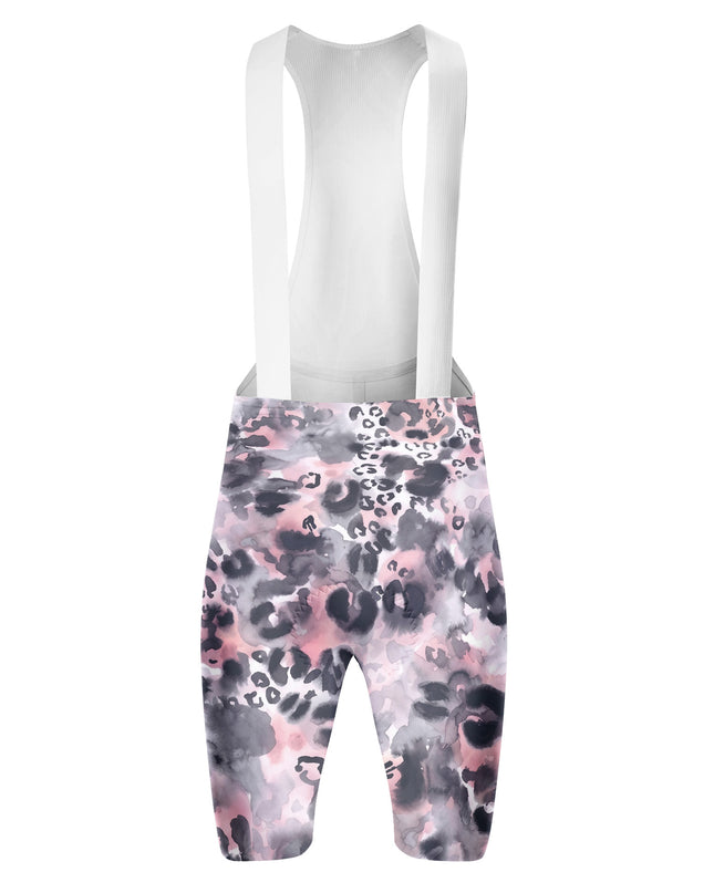 ROCKBROS Women Watercolor Pink Leopard Cycling Set