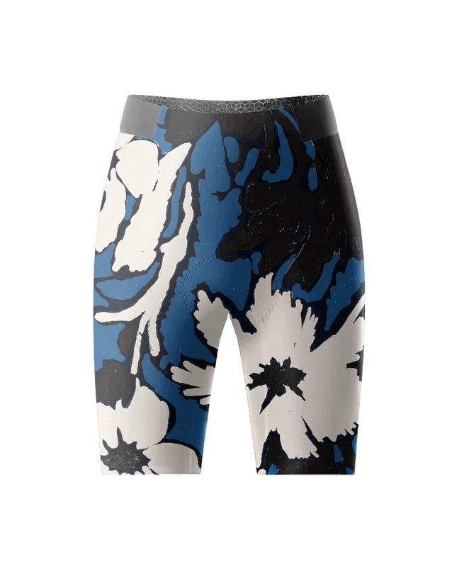 ROCKBROS Men's Floral Print Cycling Shorts