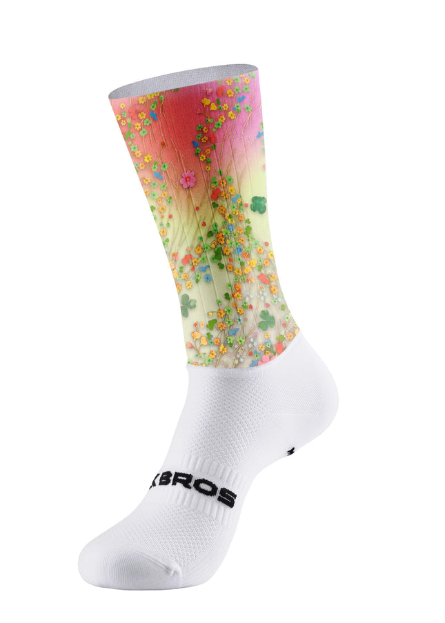 ROCKBROS Colorful Floral Gradient Socks