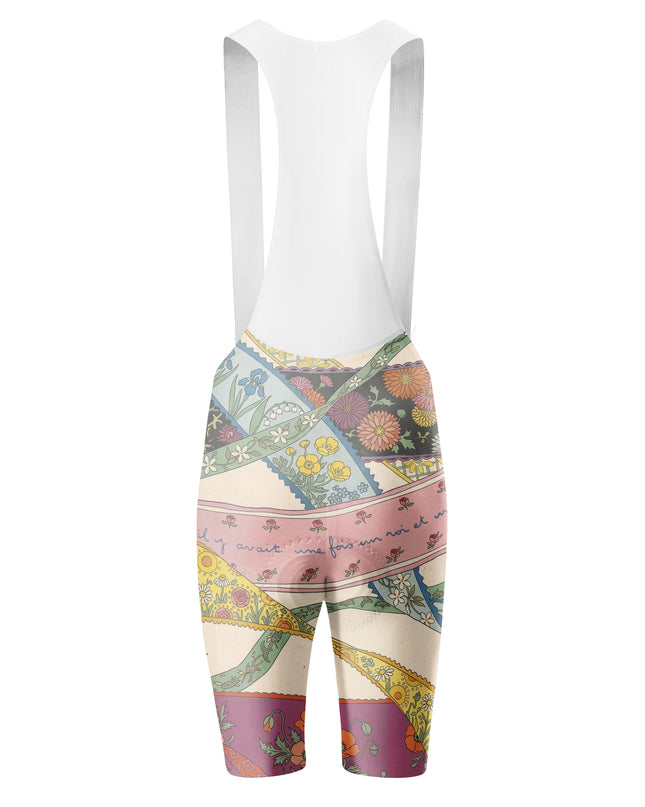 ROCKBROS Women's Vintage Ribbon Story Cycling Bibs