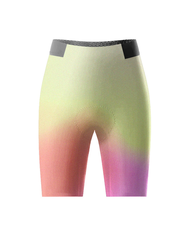 ROCKBROS Women's Gradient Wildflower Print Short Sleeve Cycling Set