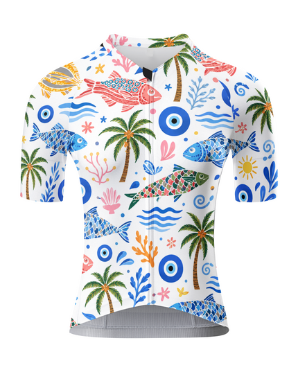 ROCKBROS Women's Venice Beach Tropical Cycling Jersey
