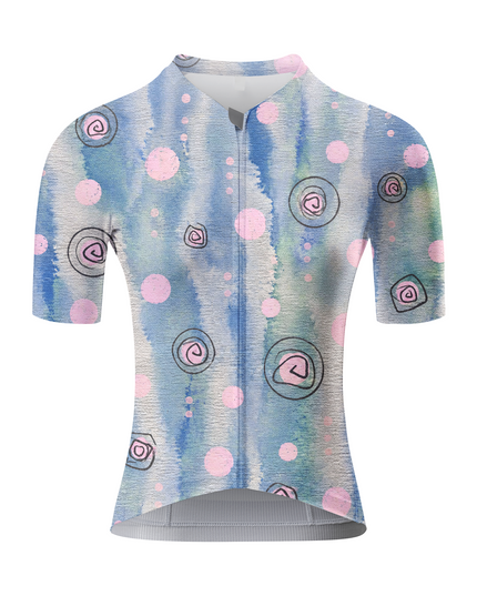 ROCKBROS Women's Artistic Pastel Cycling Jersey