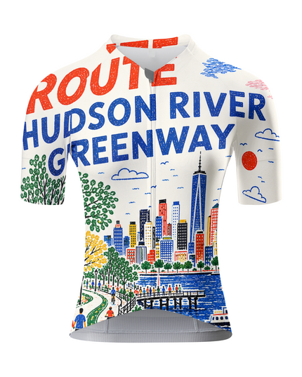 ROCKBROS Women's Hudson River Greenway Cycling Jersey