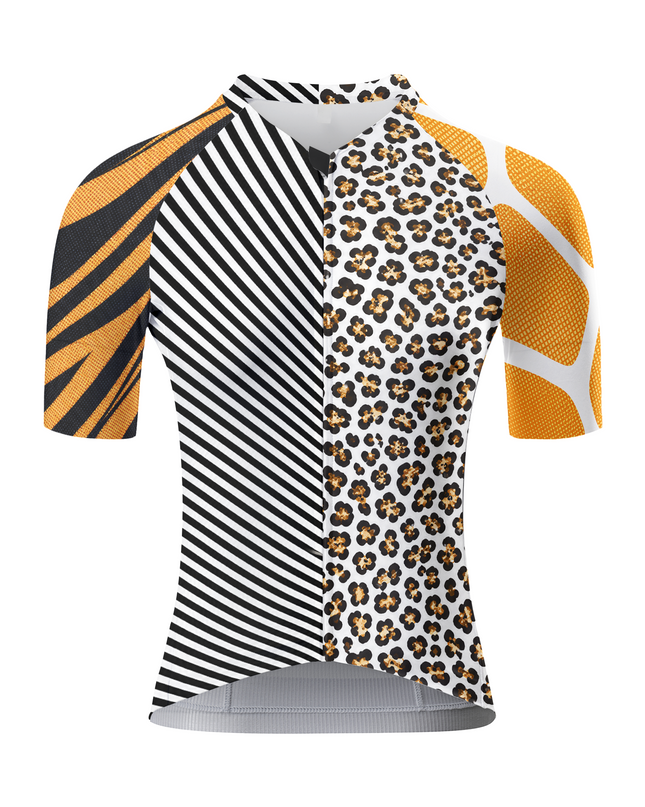 ROCKBROS Women's Mixed Print Cycling Jersey