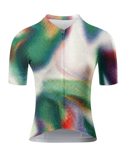 ROCKBROS Women's Colorful Halftone Cycling Jersey