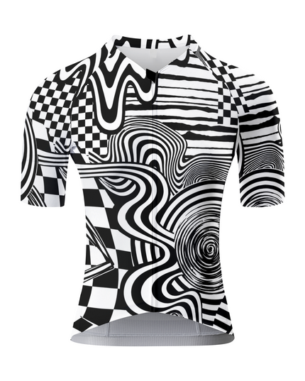 ROCKBROS Women's Optical Maze Short-Sleeve Cycling Jersey