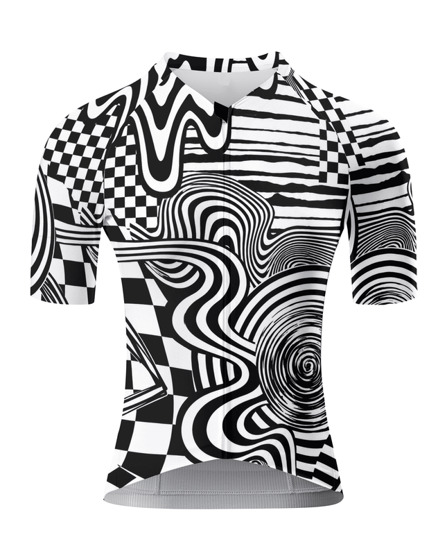 ROCKBROS Women's Optical Maze Short-Sleeve Cycling Jersey