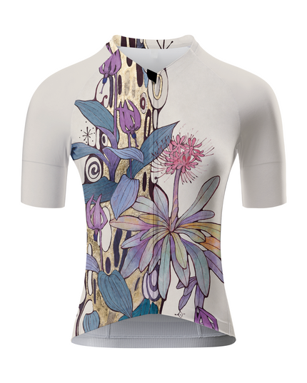 ROCKBROS Women's Art Nouveau Bloom Cycling Jersey