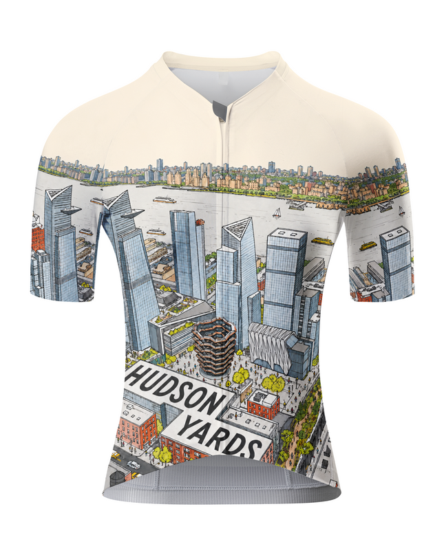 ROCKBROS Women's Hudson Yards NYC Cycling Jersey