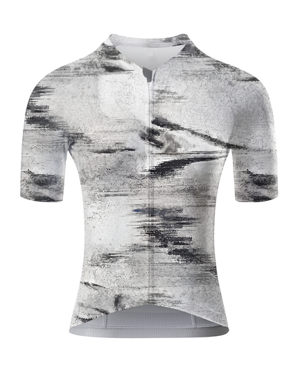 ROCKBROS Women's Grunge Textured Cycling Jersey