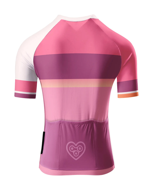ROCKBROS Women's "Dusty Rose" Elite Matte Bib Shorts