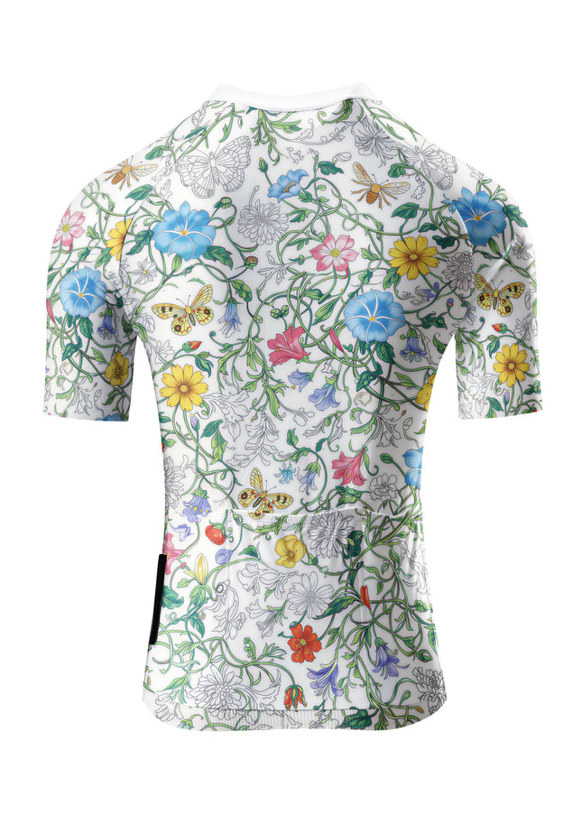 ROCKBROS Women's Enchanted Garden Hand-Drawn Botanical Pro Jersey