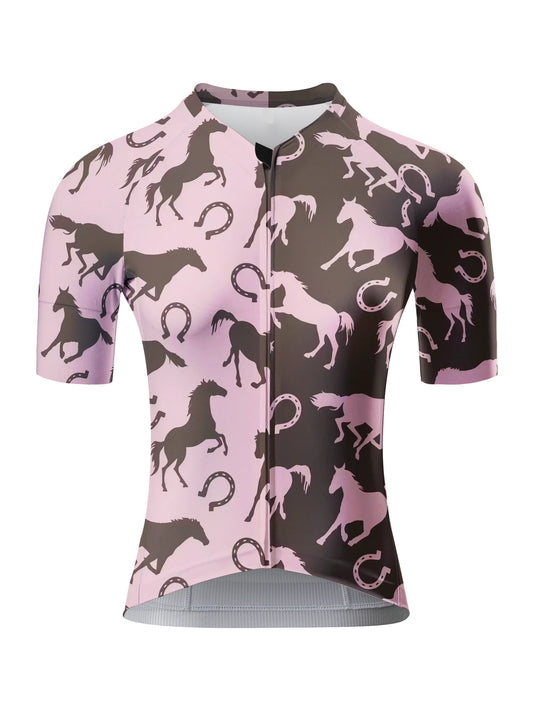ROCKBROS Women's Equine Spirit Asymmetrical Silhouette Pro Jersey