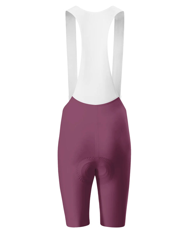 ROCKBROS Women's "Dusty Rose" Elite Matte Bib Shorts