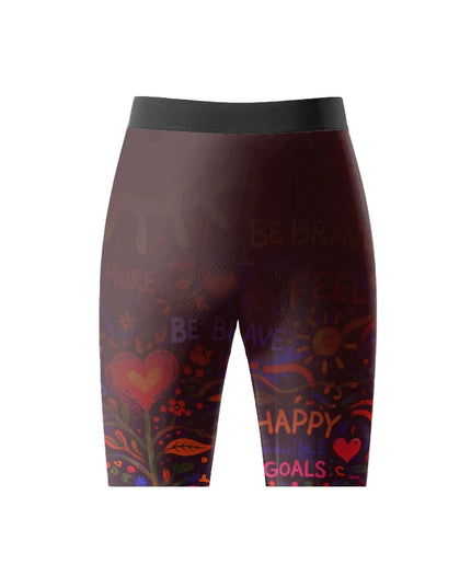 ROCKBROS Women's Love & Power Graffiti-Print Performance Bibs
