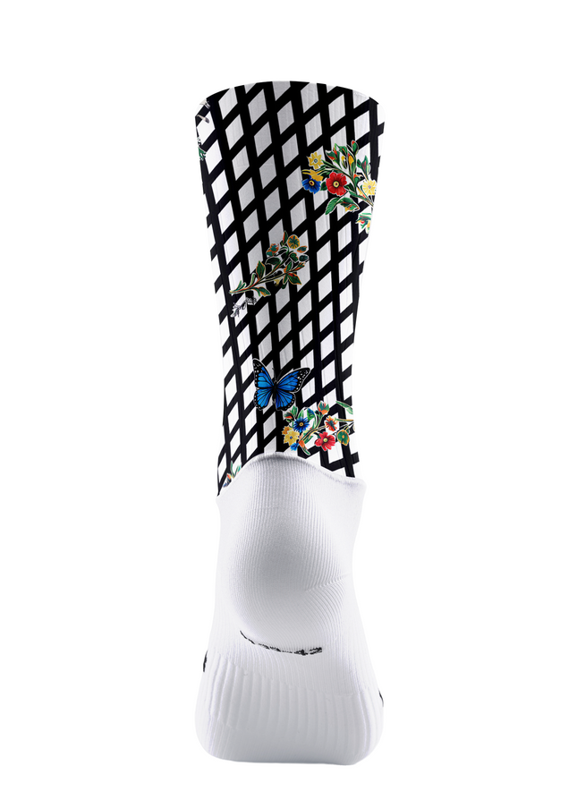 ROCKBROS Women's 'Wild Butterfly' Checkerboard Pro Aero Set