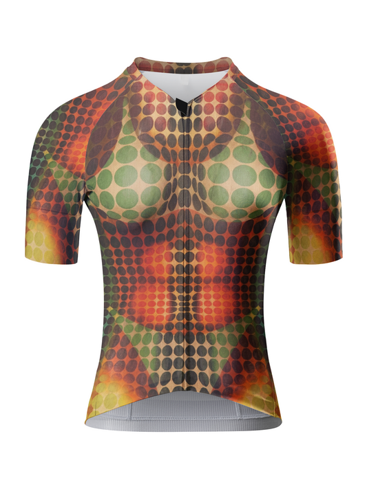 ROCKBROS Women's Hyper-Pulse Op-Art Gradient Pro Jersey