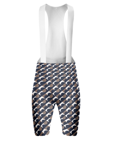 ROCKBROS Women's 'Retro Flow' Geometric Heritage Bib Shorts