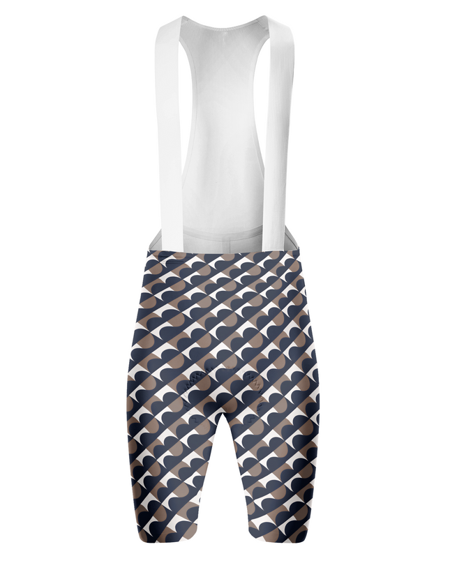 ROCKBROS Women's 'Retro Flow' Geometric Heritage Bib Shorts