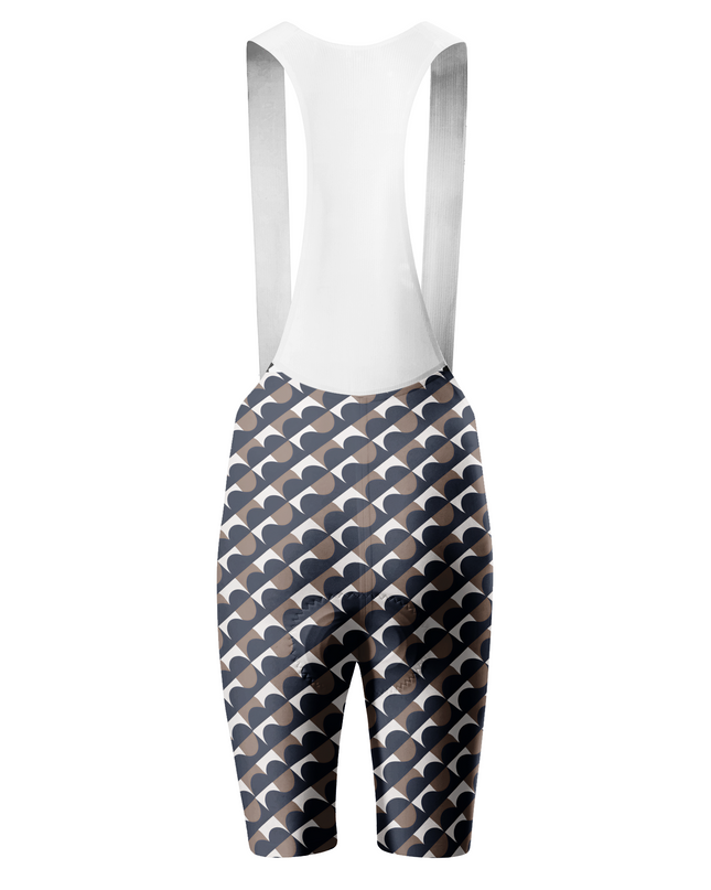 ROCKBROS Women's 'Retro Flow' Geometric Heritage Bib Shorts