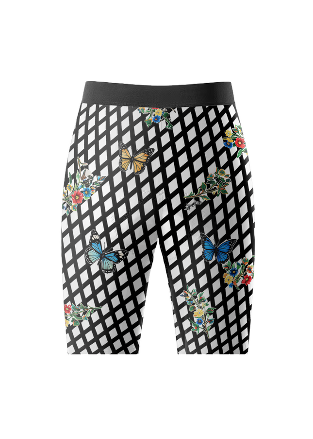 ROCKBROS Women's 'Wild Butterfly' Checkerboard Pro Aero Set