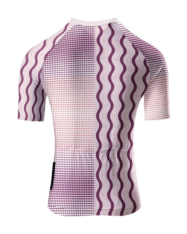 ROCKBROS Women's Pink Pop Polka-Dot Pro Bib Shorts