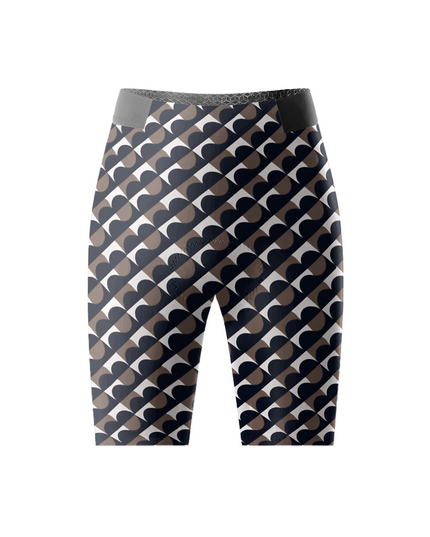 ROCKBROS Women's 'Retro Flow' Geometric Heritage Bib Shorts