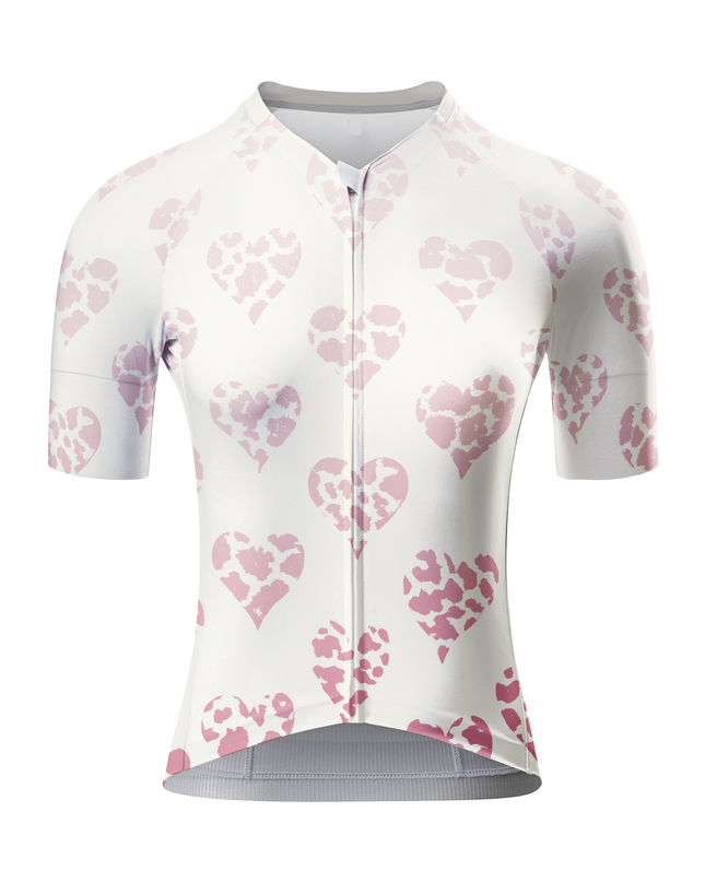 ROCKBROS Women's Heart & Cheetah Minimalist Pro Bib Shorts