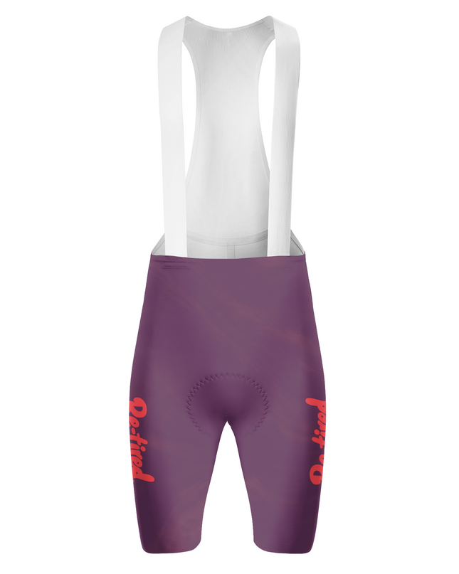 ROCKBROS Women's "Re-tired" Purple Gradient Aerodynamic Cycling Set