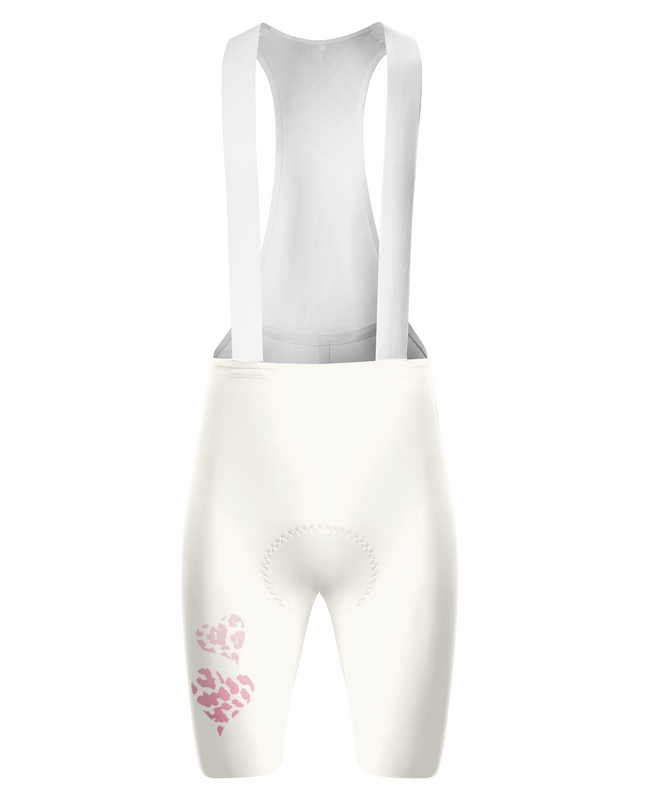 ROCKBROS Women's Heart & Cheetah Minimalist Pro Bib Shorts